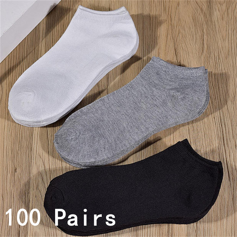 No Show Sock Women - Wholesale 50/100 Pairs Invisible Low Cut