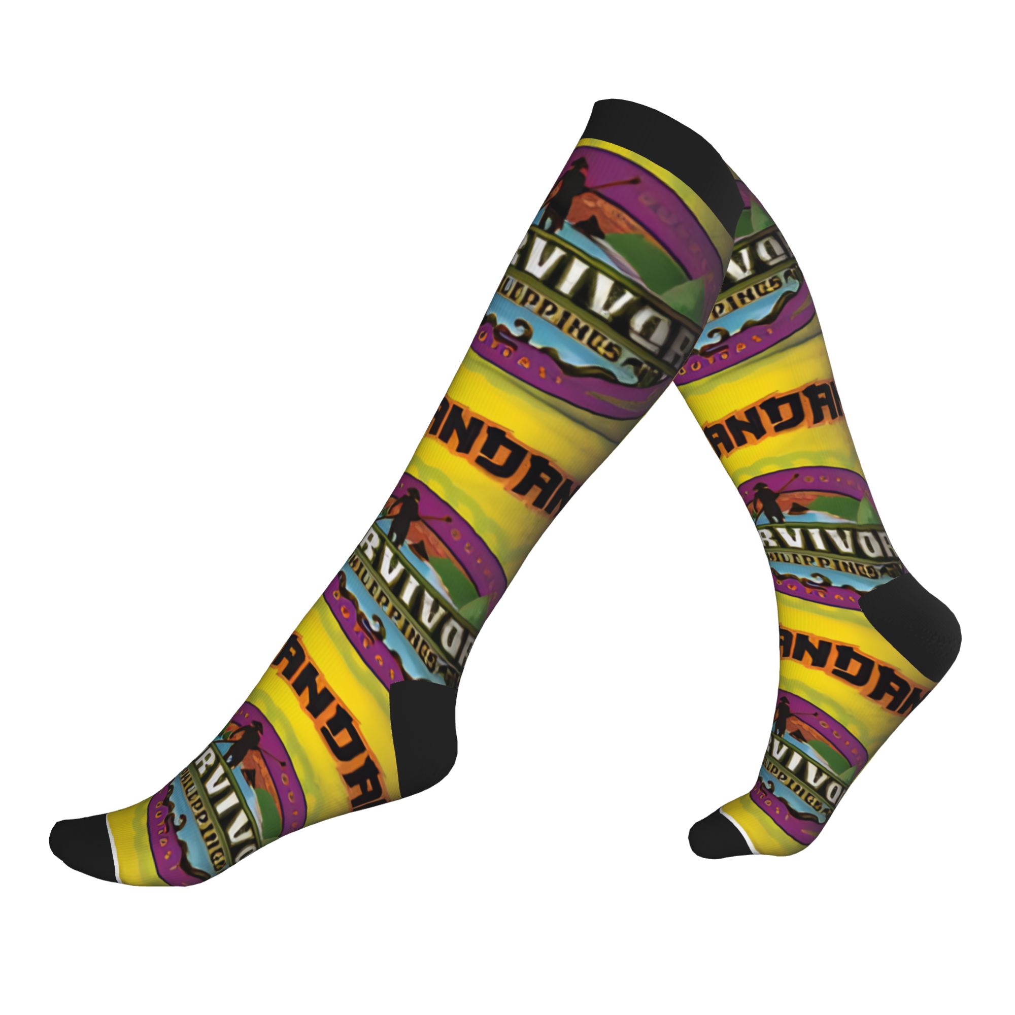 No Show Sock Women - Harajuku Adventure Game TV Show Survivor