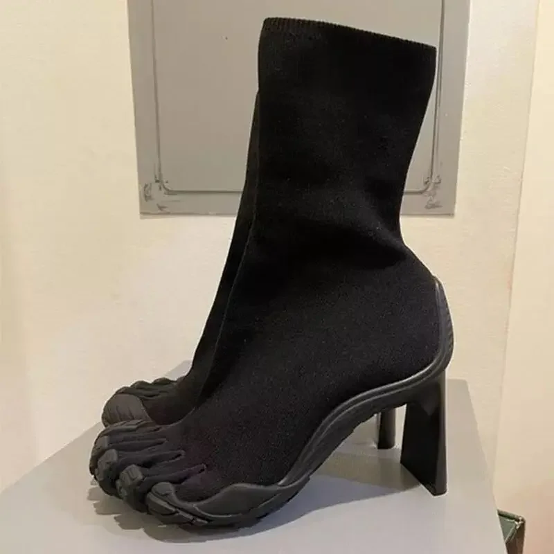 Toe Sock Split - Five Finger Toe Fashion Novel Women