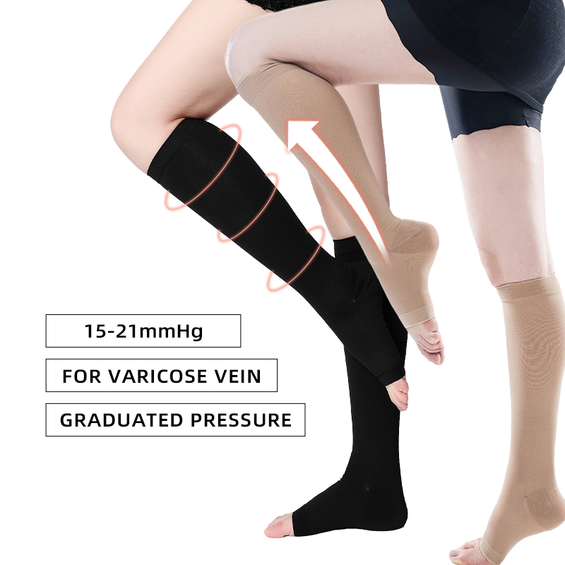 Compression Sleeve Calf - S-5XL 2pcs/Pair Medical Compression Calf Sleeves