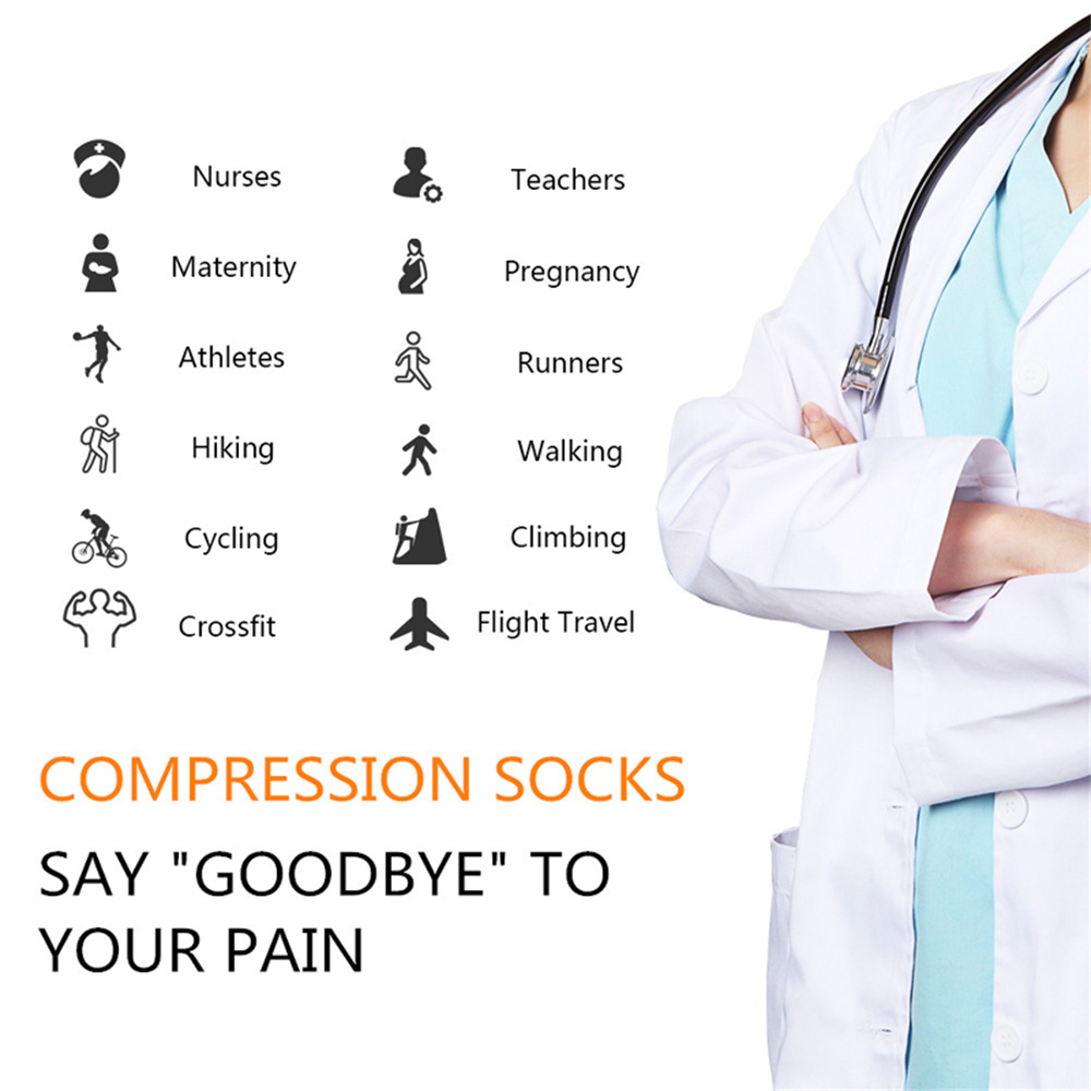 5 Pair/Pack Compression Socks  - Compression Sock Medical review and price