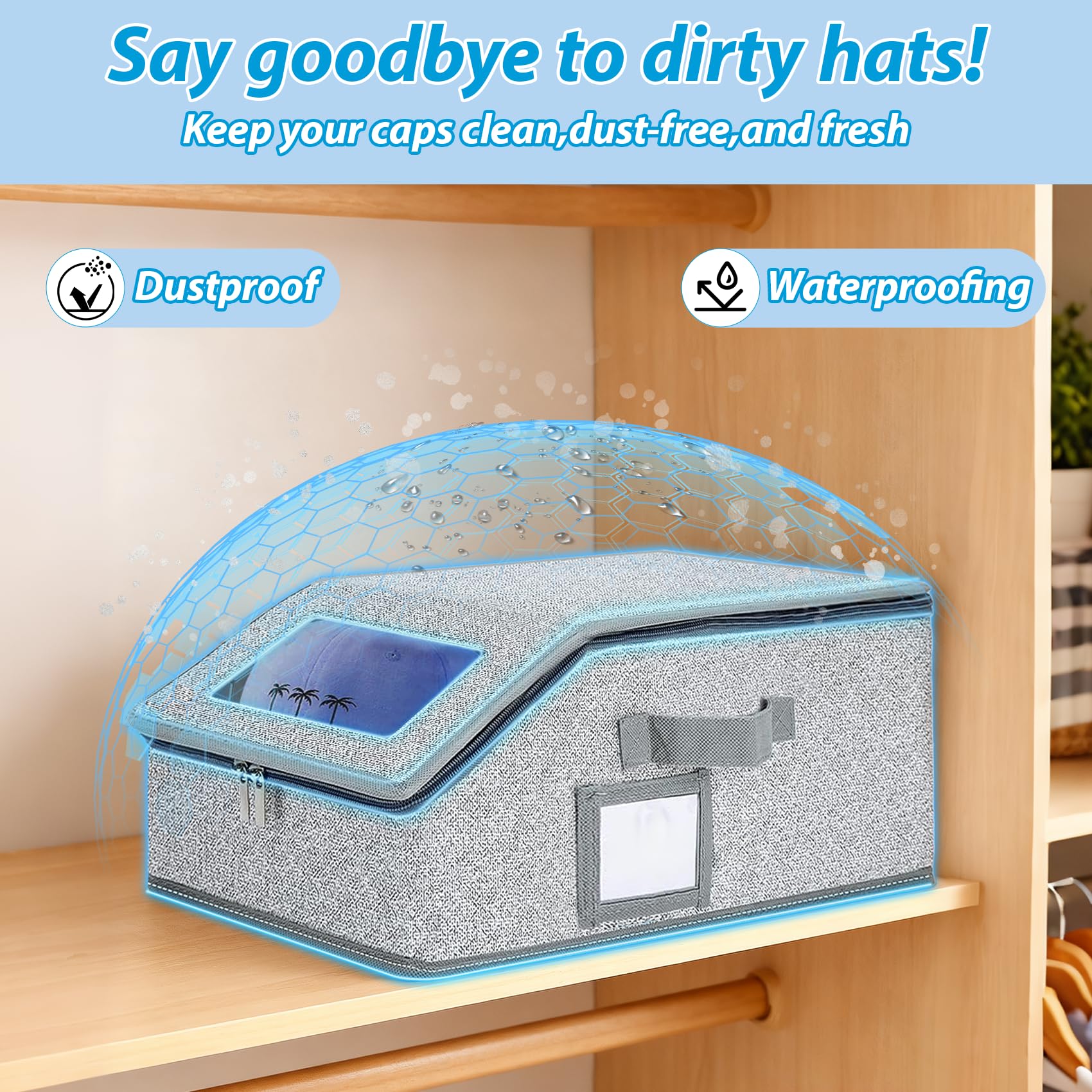 Foldable Zipper Baseball Cap S - Sock Organizer Tray review and price
