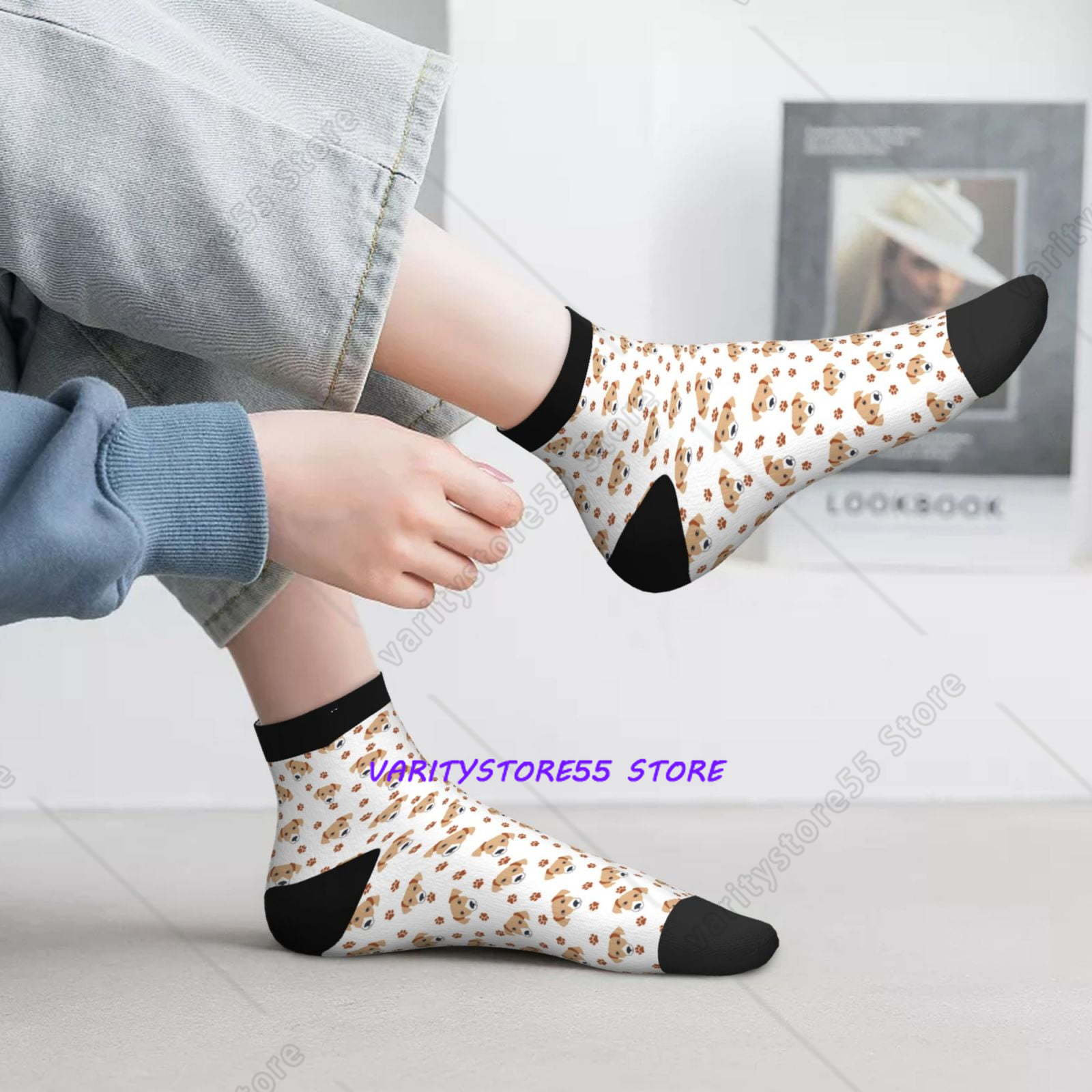 Labrador Retriever Dog Pattern - Athletic Sock Cushion review and price
