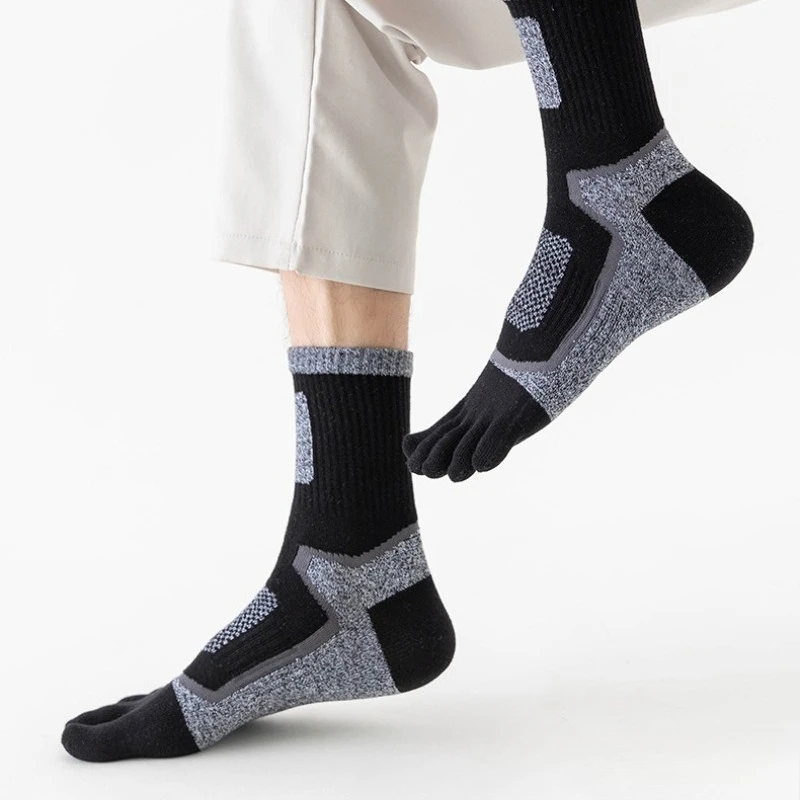 3 Pairs Men Sports Five Finger - Toe Sock Split review and price
