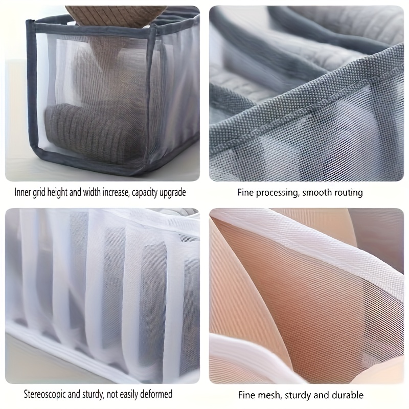 7 Grids Underwear Drawer Organ - Sock Organizer Tray review and price