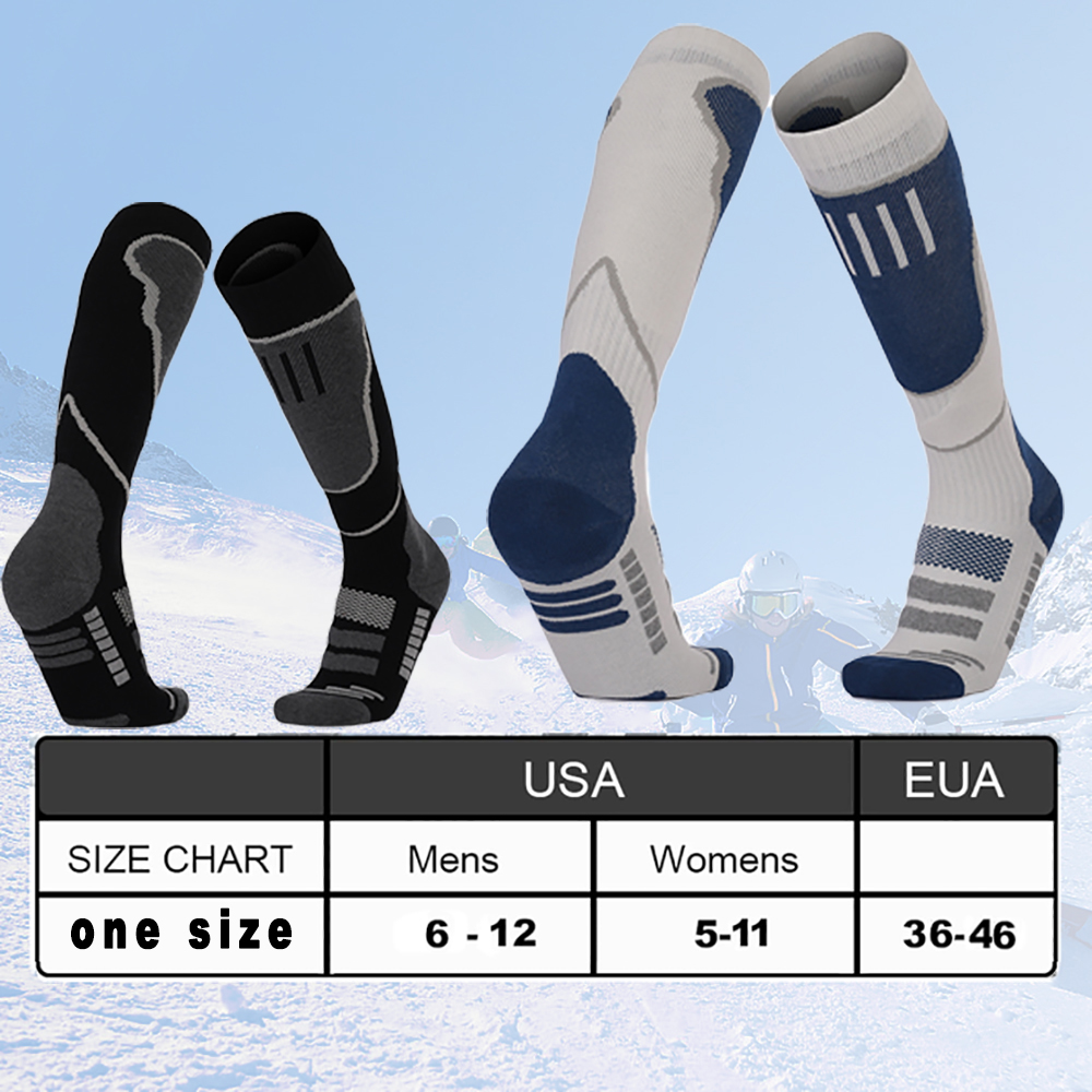 2 Pairs Ski Socks, Cold Weathe - Thermal Sock Winter review and price