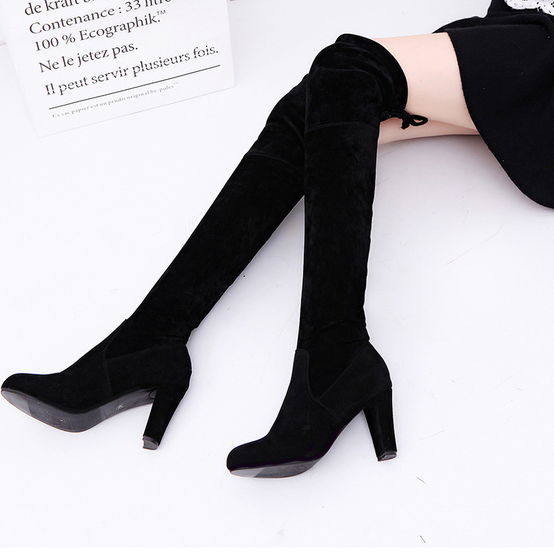 Women's Boots Stretch Fabric O - Knee High Sock Women review and price