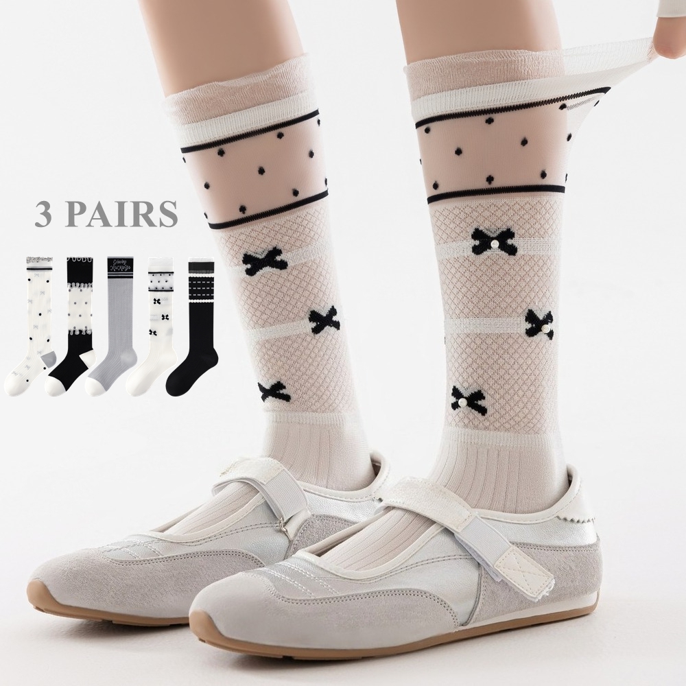 3 Pairs Cute Women's Socks Sum - Silk Sock Bamboo review and price