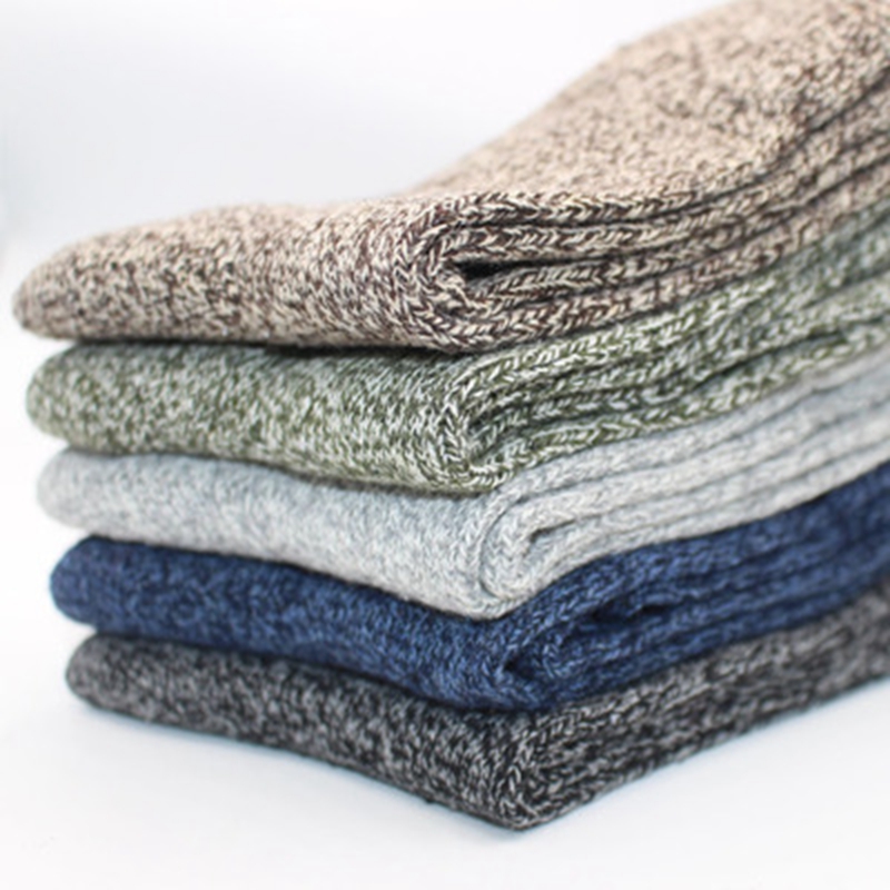 5 Pairs 1 Lot Men's Winter War - Cotton Crew Sock Pack review and price