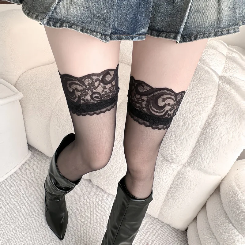 Lace Stockings Women Belt Flor - Tights Pantyhose Sheer review and price