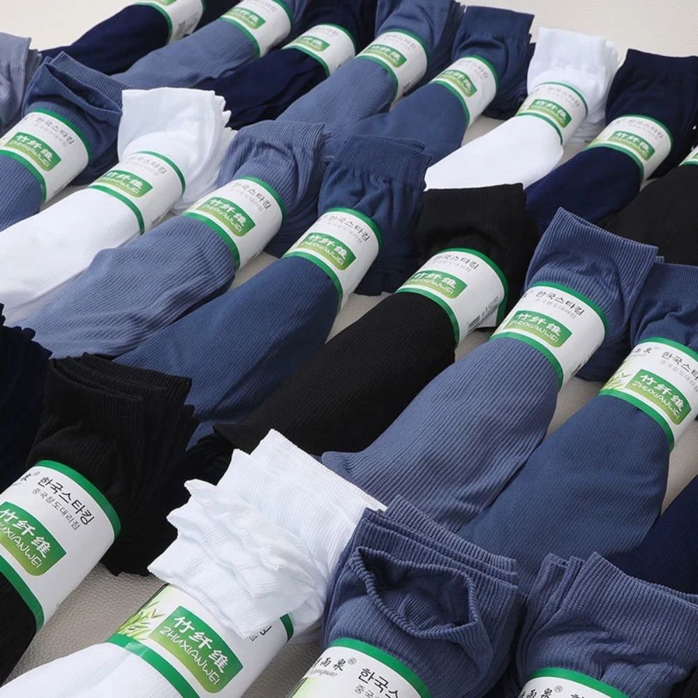 10Pairs Casual Breathable Men  - Silk Sock Bamboo review and price
