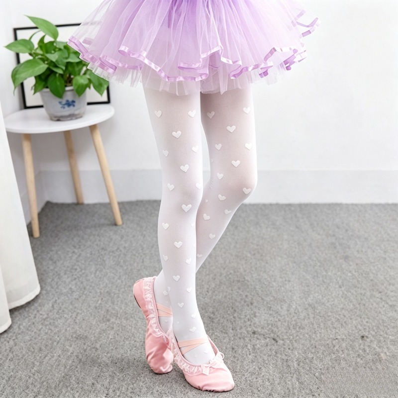Ballet 10D Heart Bow Decor Sum - Tights Pantyhose Sheer review and price