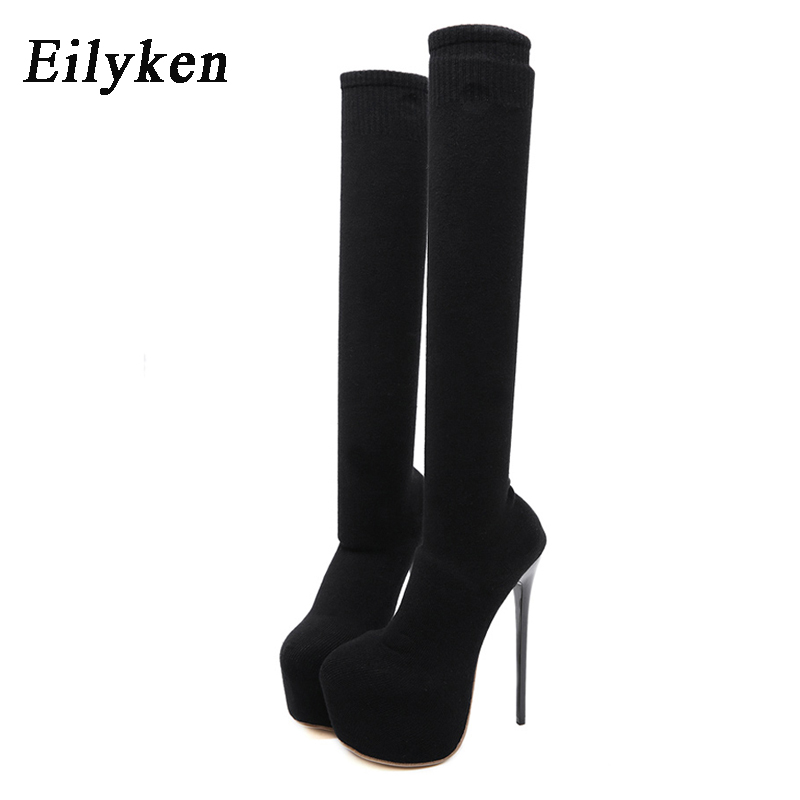 Eilyken Fashion Platform Stret - Knee High Sock Women review and price