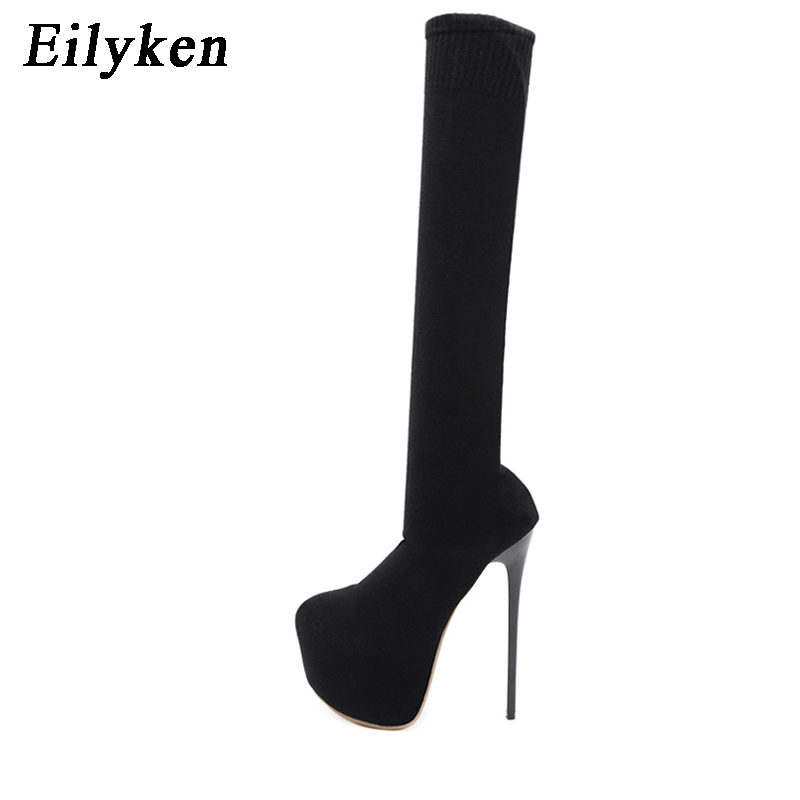 Eilyken Fashion Platform Stret - Knee High Sock Women review and price