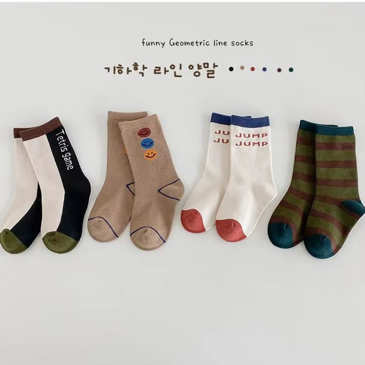 3-12T  Boys Socks Spring Fashi - Cotton Crew Sock Pack review and price