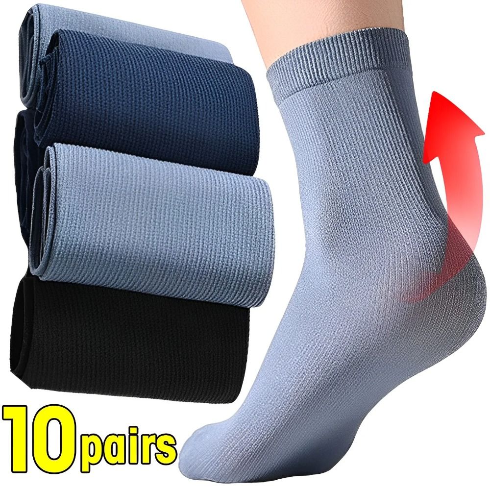 10Pairs Fashion Breathable Men - Silk Sock Bamboo review and price