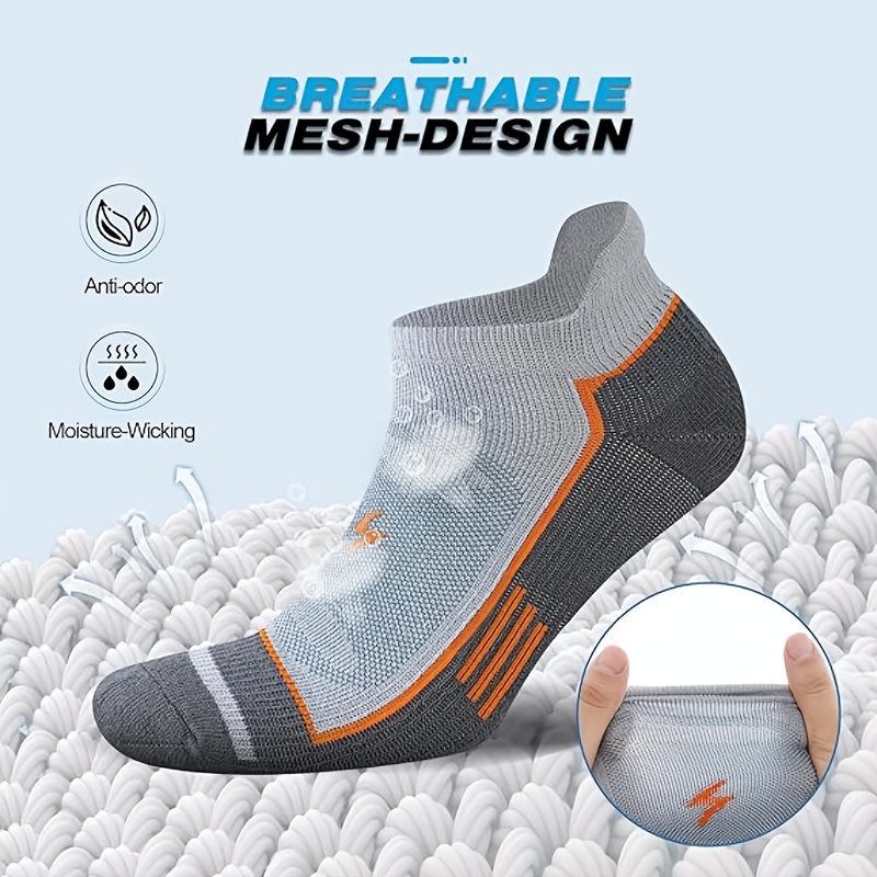 6 Pack Men's Athletic Socks Th - Athletic Sock Cushion review and price