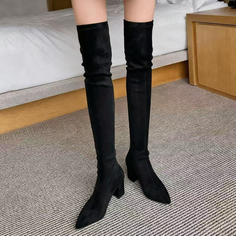 Sexy Women's Boots Pointed Toe - Knee High Sock Women review and price