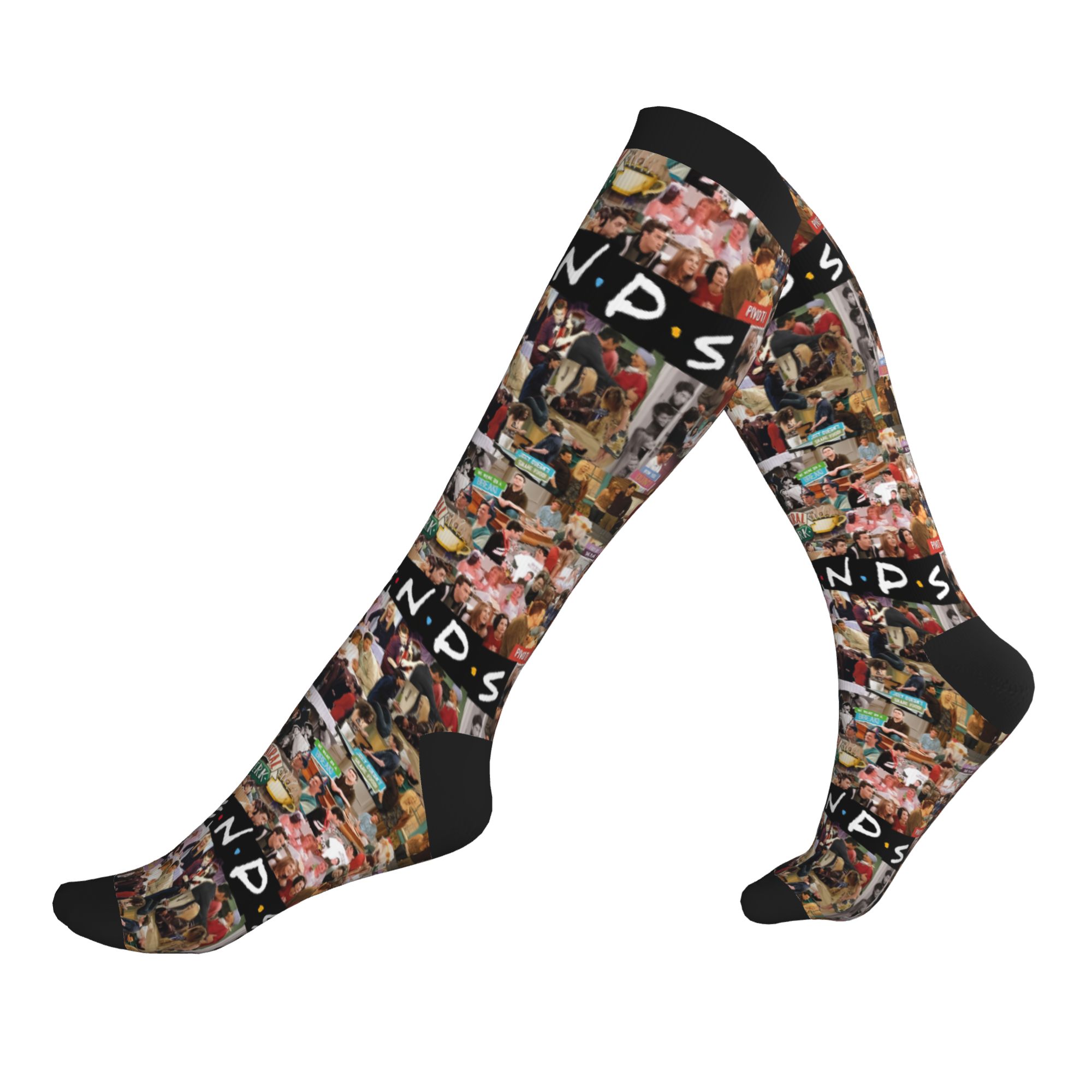 TV Show Friends Symbol Dress S - No Show Sock Women review and price