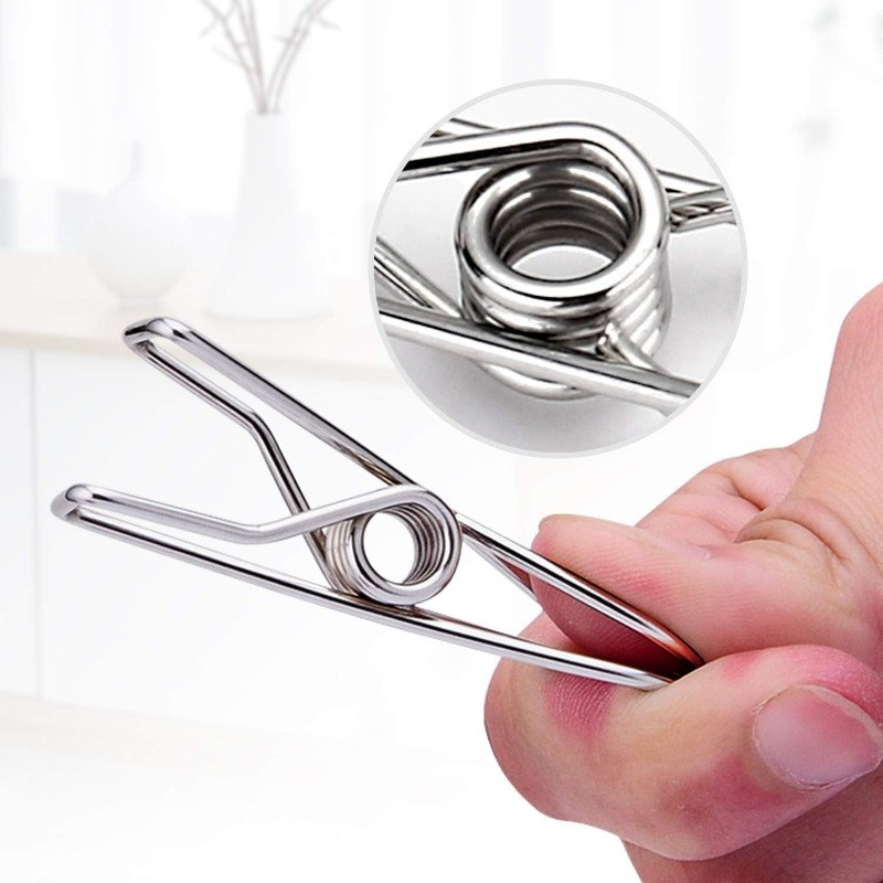 10/50PCS Stainless Steel Clips - Sock Organizer Tray review and price