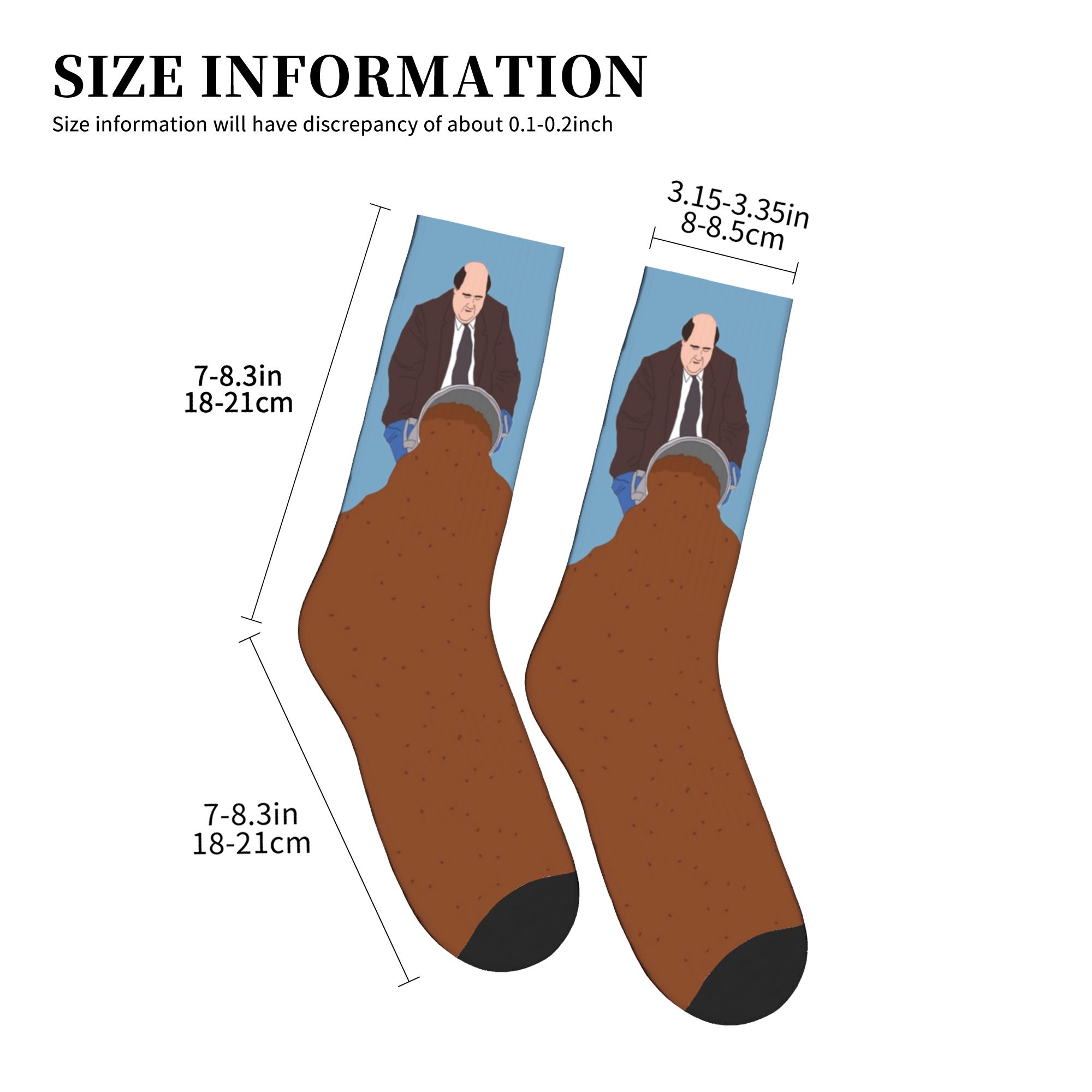TV Show The Office Kevin's Fam - Dress Sock Men review and price