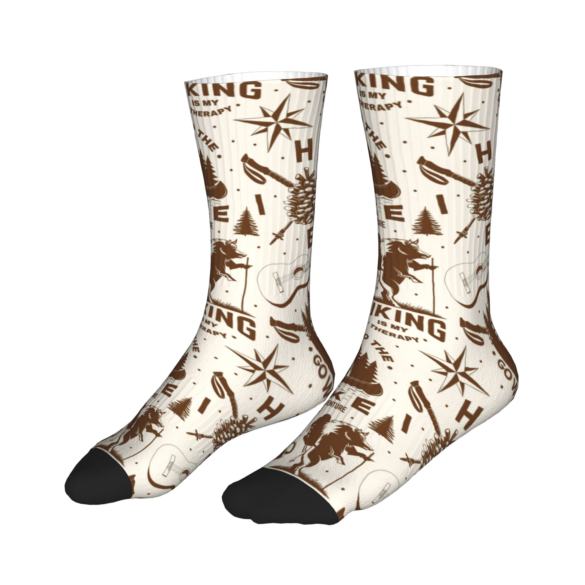 Novelty Mens Vintage Lake Hike - Dress Sock Men review and price