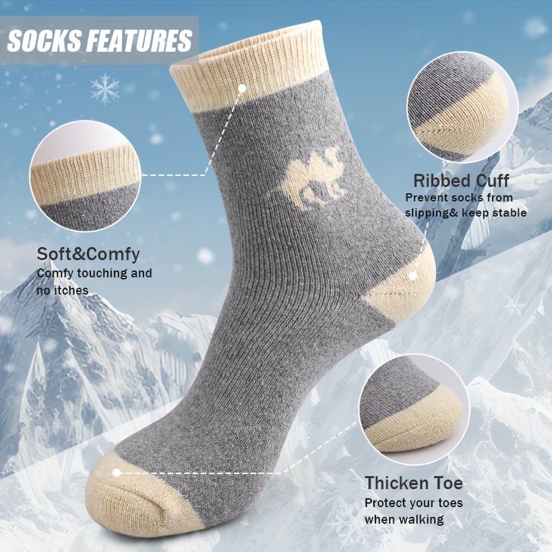 5 Pairs Thermal Winter Socks T - Thermal Sock Winter review and price
