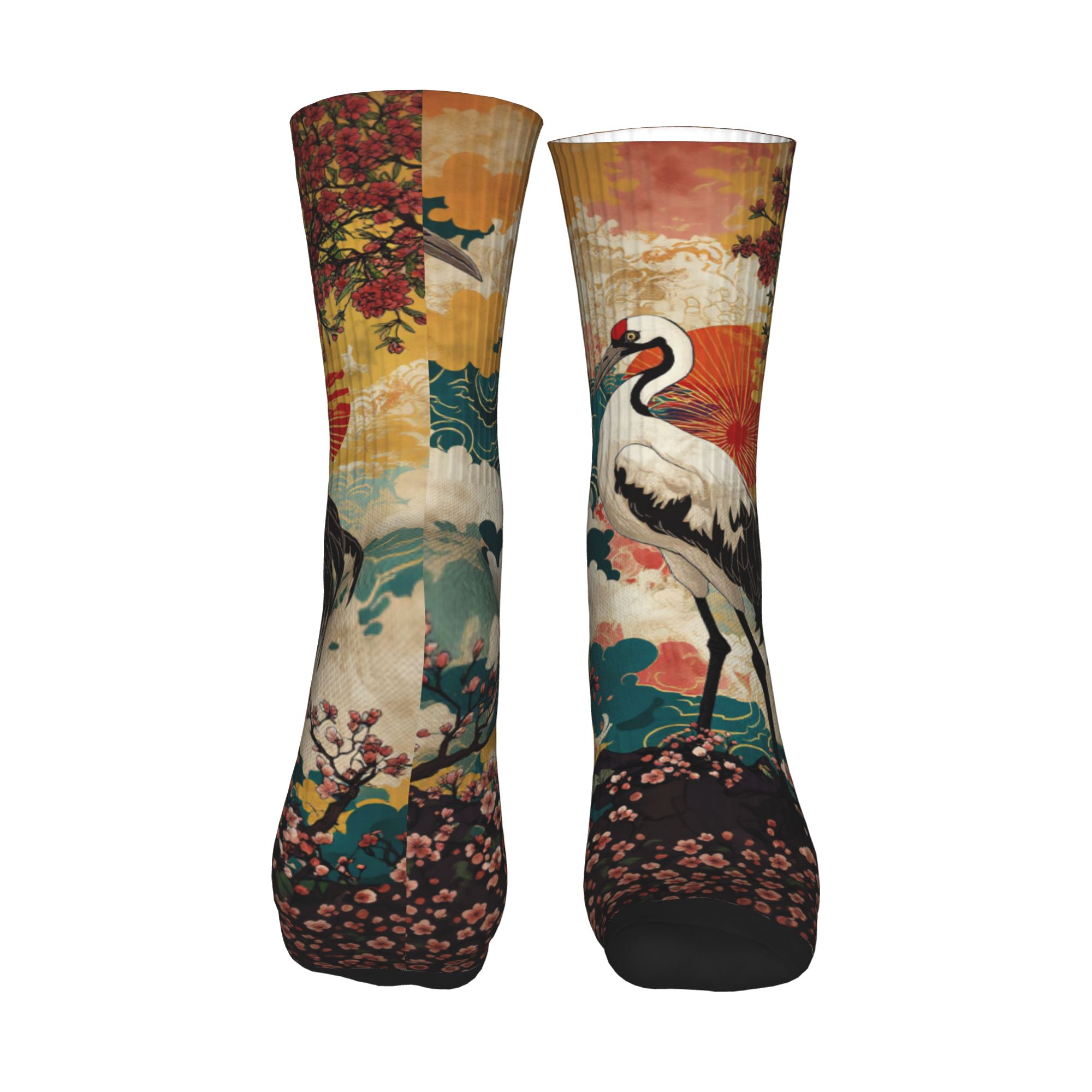 Fashion Men's Ukiyo-e Double C - Dress Sock Men review and price