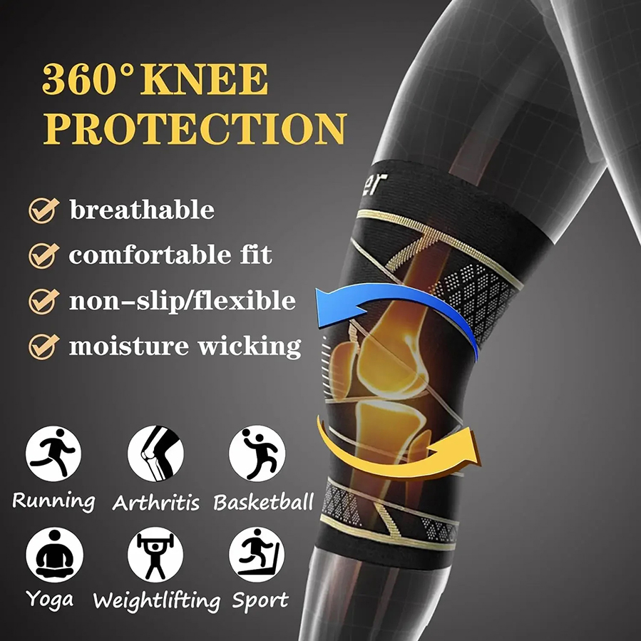 Copper Fiber Compression Knee  - Compression Sleeve Calf review and price