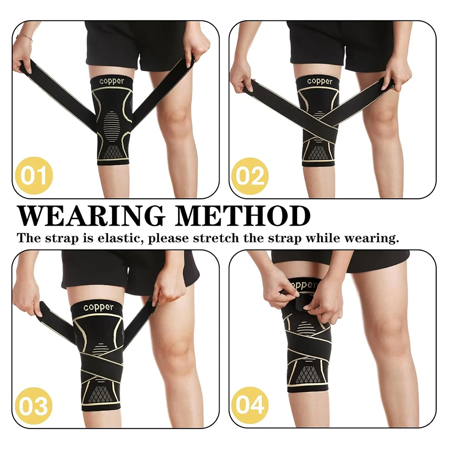 Copper Fiber Compression Knee  - Compression Sleeve Calf review and price